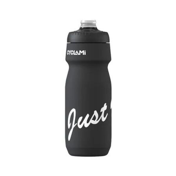 Black 650ml Sports Squeeze Bottle Squeeze And Drink Convenient And Quick for Bicycle Road Mountain