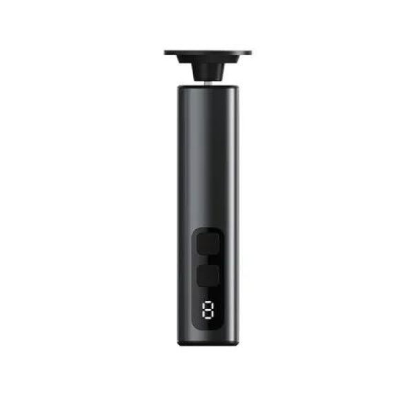 Black 9 Speed Adjustable Rechargeable Foot Grinder for Dead Skin Calluses Pedicure