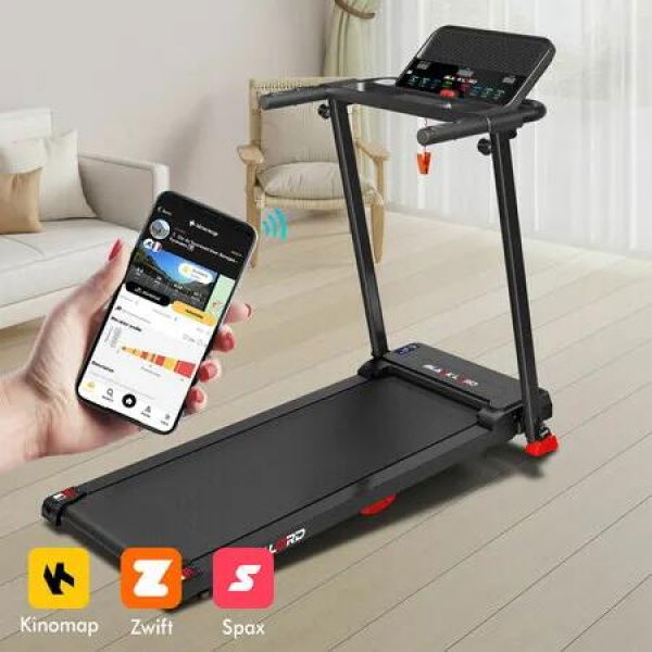 BLACK LORD Treadmill Electric Exercise Running Folding Machine Home Gym Fitness
