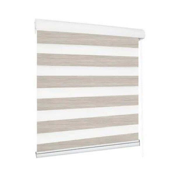 Blackout Zebra Roller Blind Curtains 150x210 Beige