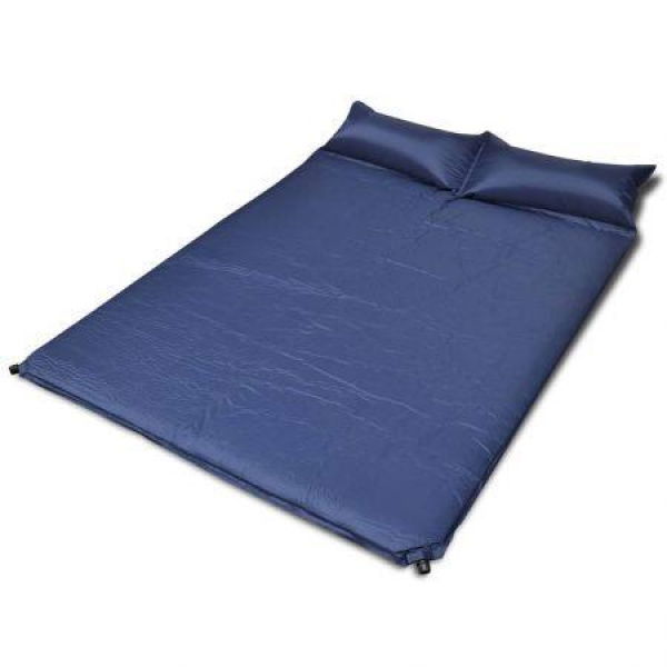 Blue Self-inflating Sleeping Mat 190x130x5 Cm (double).