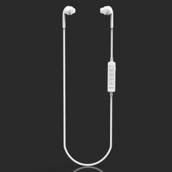 Bluedio Energy S2 Sports Bluetooth Wireless Sweatproof Earbuds Headset - White