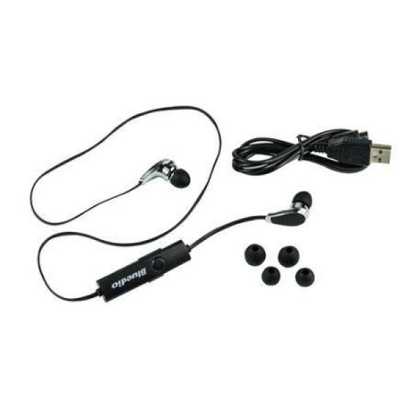 Bluedio N2 Bluetooth V4.1 Sports Headset HiFi Stereo Handsfree Earphones With Mic Multipoint Sweatproof - Black.