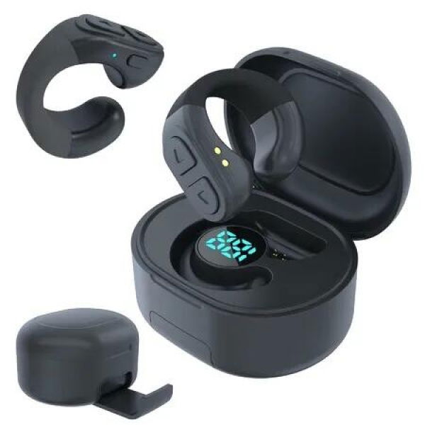 Bluetooth Tiktok Scroll Ring: Control Kindle, Scroll Pages, Take Photos, and Hold Your Phone - Compatible with iPhone, iPad, and Android (Black)