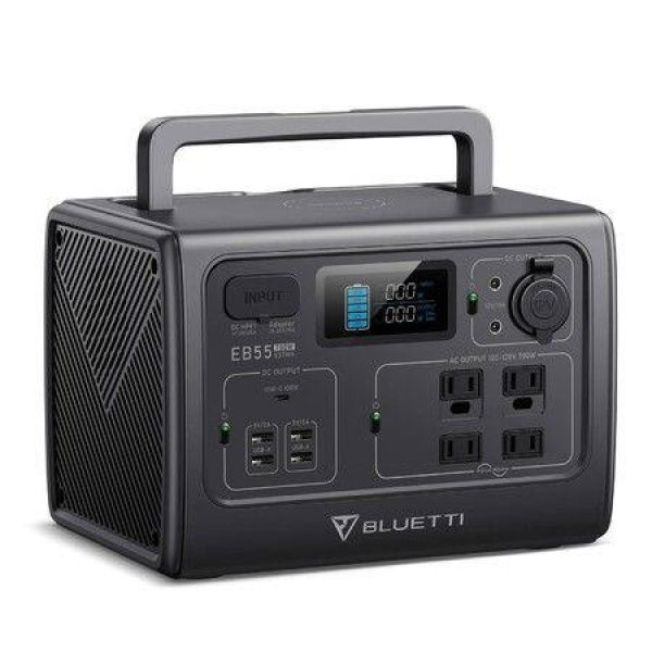 BLUETTI EB55 700W Portable Power Station