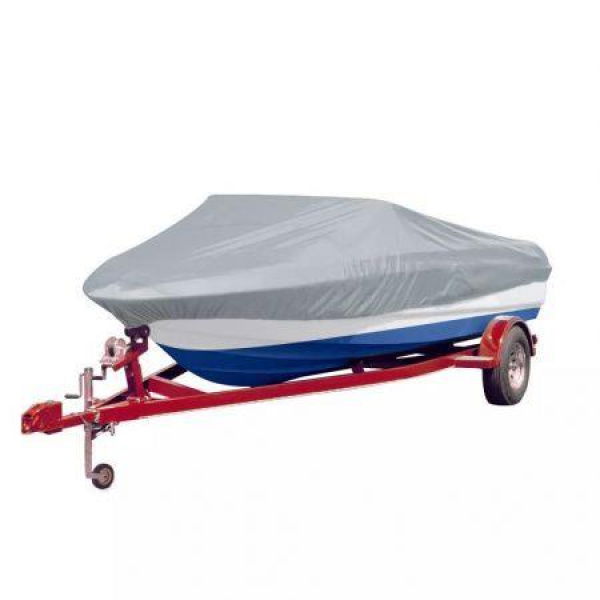 Boat Cover Grey Length 427-488 Cm Width 229 Cm