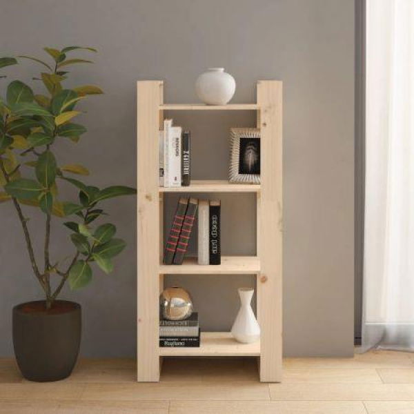 Book Cabinet/Room Divider 60x35x125 Cm Solid Wood.