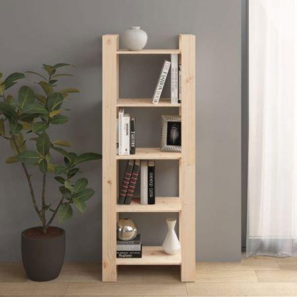 Book Cabinet/Room Divider 60x35x160 Cm Solid Wood.