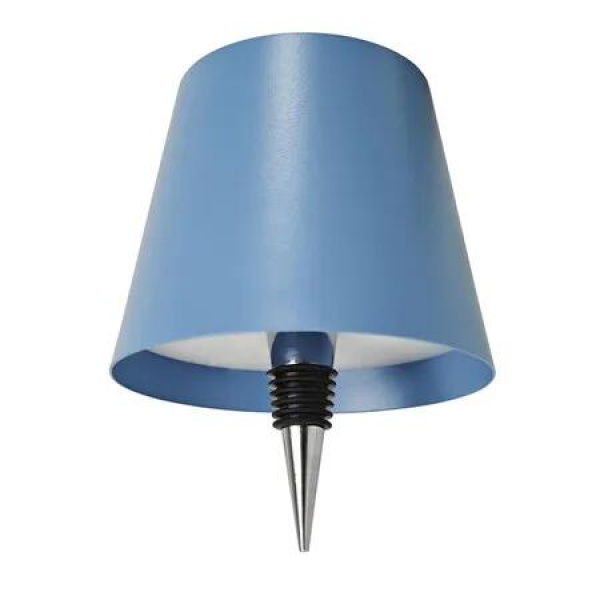 Bottle Lamp,New 3 Color Rechargeable Wine Bottle Lights for Bars Restaurants (Blue,1PC)