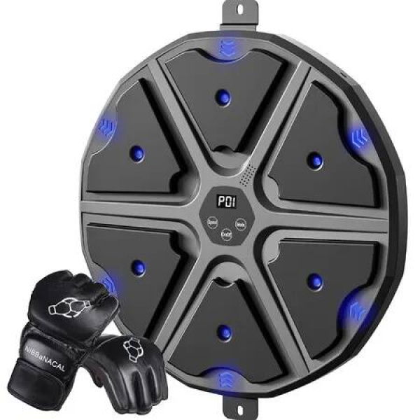 Boxing Machine Music Smart Punching Gloves Bluetooth Home Workout Electronic Fitness Equipment Wall Mounted