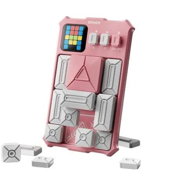 Brain Teaser Puzzle Games Slide Challenges STEM Toys Travel Birthday Gifts Activities Road Trips Car Rides Pink 500+ Unique Puzzles Educational Fun