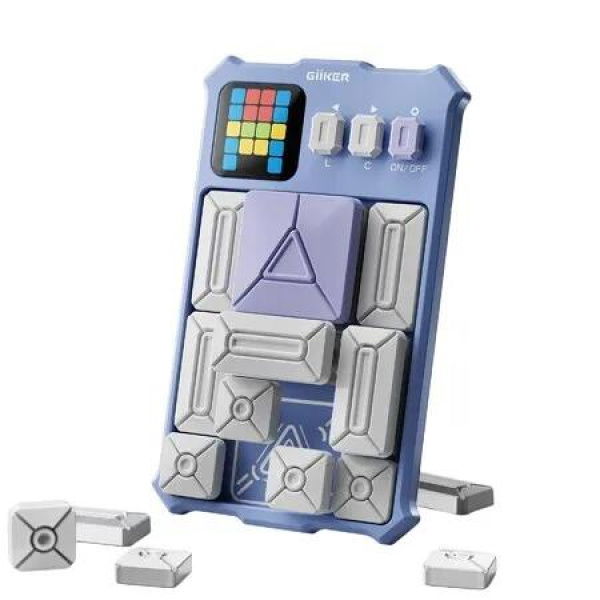 Brain Teaser Puzzle Slide Games 500 Challenges Travel Birthday Gift Road Trip Activity Light Purple