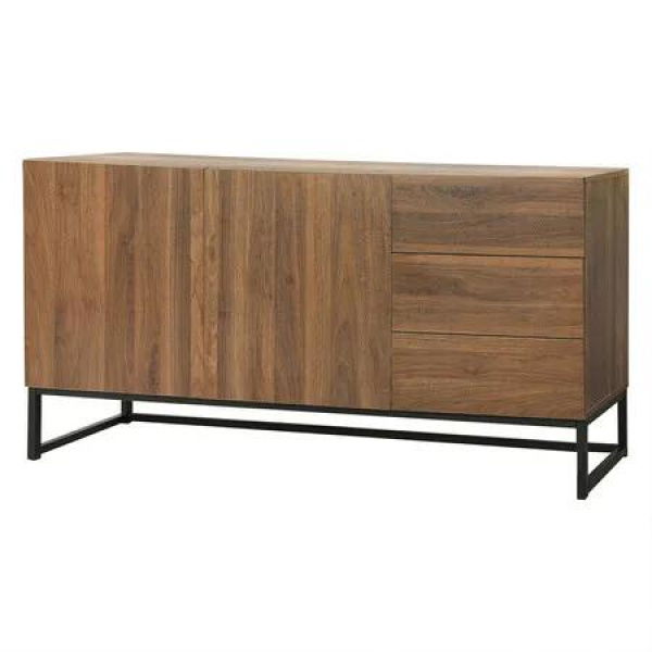 Buffet Sideboard Storage Cabinet Walnut