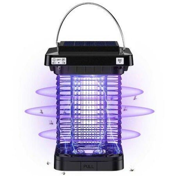 Bug Zapper For Outdoor And IndoorMosquito Zapper With High Powered 4200V ElectricFly Traps Waterproof Fly Zapper Mosquito Killer For Home Backyard Patio Garden Camp