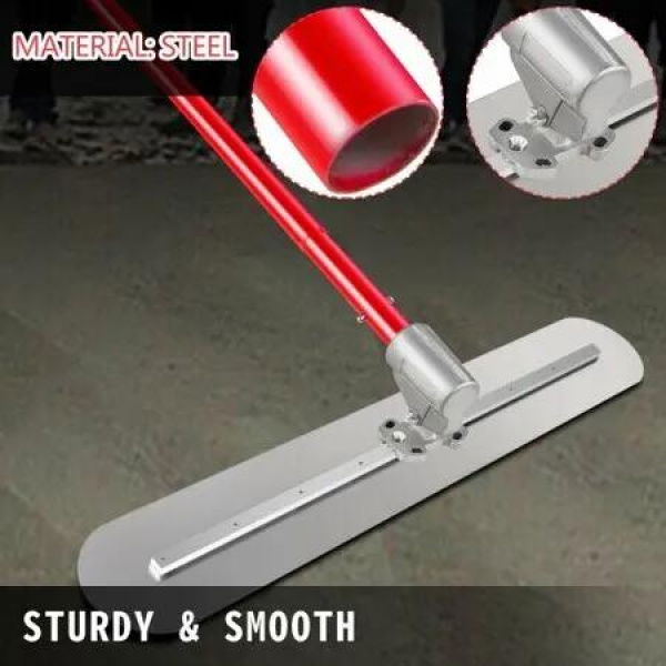 Bull Float Concrete Float 1200x200mm Concrete Tool Trowel Float Handle & Bracket