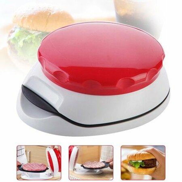 Burger Press Hamburger Patty Maker Adjustable 1/4 Lb 1/2 Lb Non-Stick Handheld Meat Press.