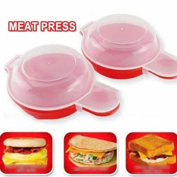 Burger Press Hamburger Patty Maker Non-Stick Handheld Meat Press For Kitchen Accessories