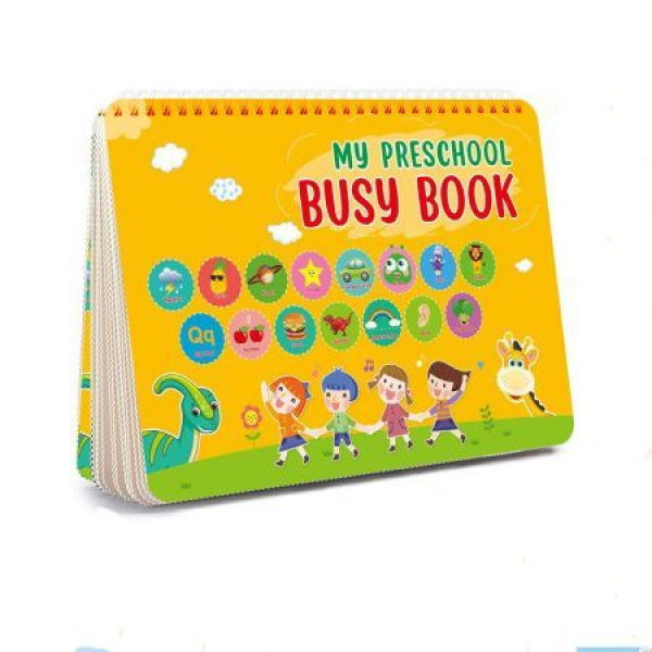 Busy Book For ToddlersPreschool Learning Activity Binder Book Educational Toys For Kids