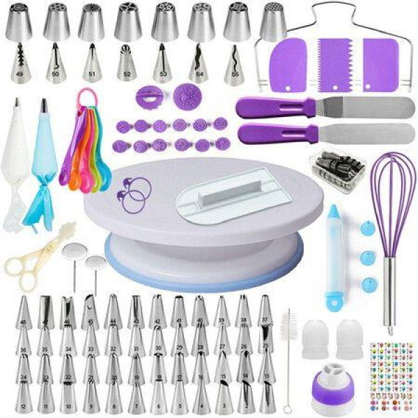 Cake Decorating Tools Kit Baking Supplies For Beginners Baking Pastry Tools 137 PCS