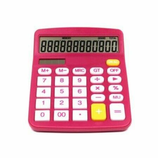 Calculator Standard Function Desktop Calculator Red