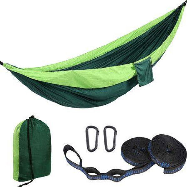 Camping Hammock Double And Single Portable Hammocks With 2 Tree Straps 300x200cm