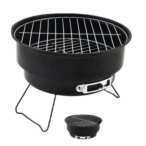 Camping Stove Mini Outdoor Folding Portable BBQ Grill Size: 26x18cm.