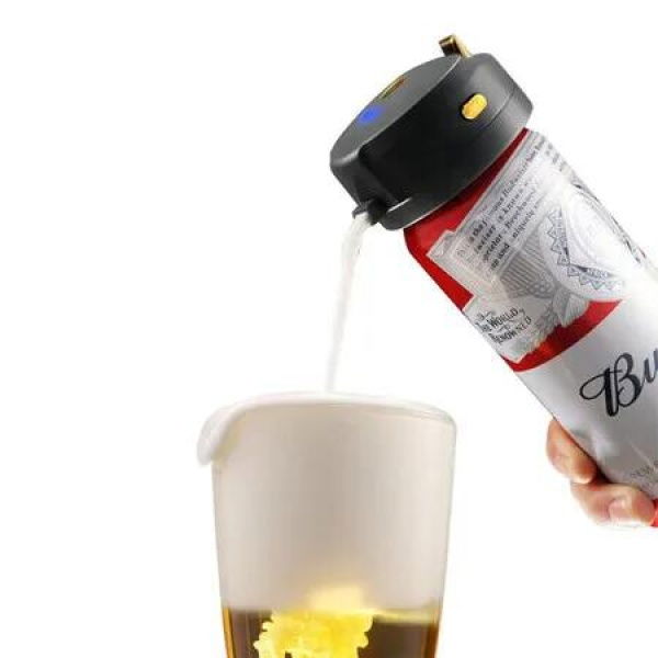 Can Beer Foam Makerï¼Œ Awesome Compact Gift for Beer Loverï¼Œ Turn Basic Bottled Beer into a Delicious and Perfect Tasty Beer with Ultra Fine Foam