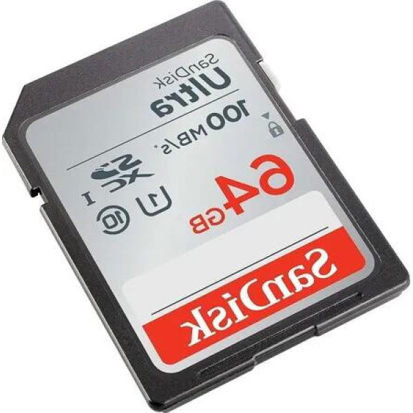 Capture Memories with Ease: SanDisk 64GB Ultra SD Memory Card