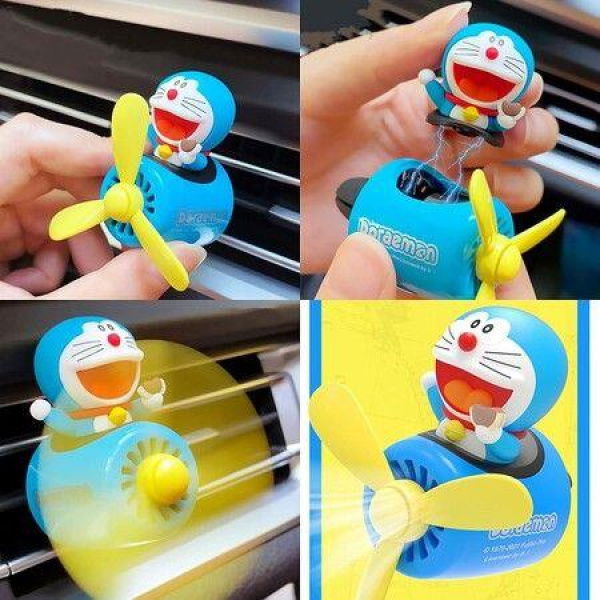 Car Air Fresheners Cute Cartoon Hero Pilot Vent Clip Interior Accessories