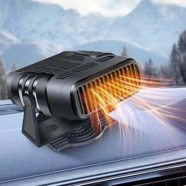 Car Heater, Portable Heater Parts, 12V Car Heaters for Vehicle, Windshield Defroster and Defogger, Car Demister That Plugs into Cigarette Lighter for Car