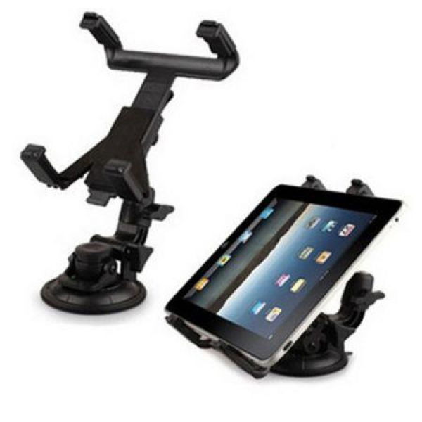 Car Mount Windshield Vacuum Adjustable Stand Holder For IPad 1/2/3/GPS/TV.