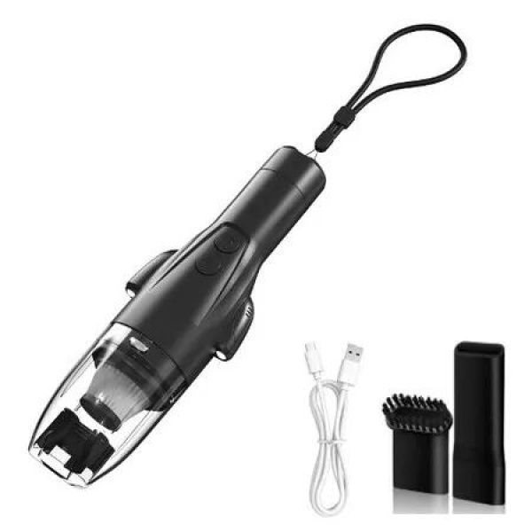 Car Vacuum Cleaner Seat Belt Window Breaker Cordless Portable Safety Hammer