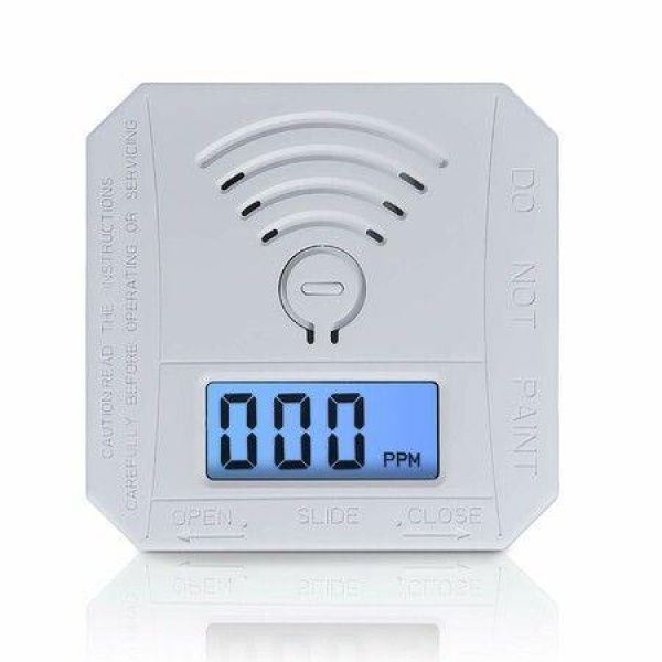 Carbon Monoxide DetectorCO Gas Monitor Alarm DetectorCO Sensor With LED Digital Display For HomeDepotBattery Powered