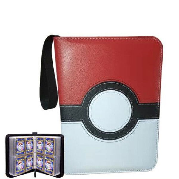 Card Binder For Cards Binder 4-Pocket 440 Pockets Trading Card Games Collection Binder With Sleeves