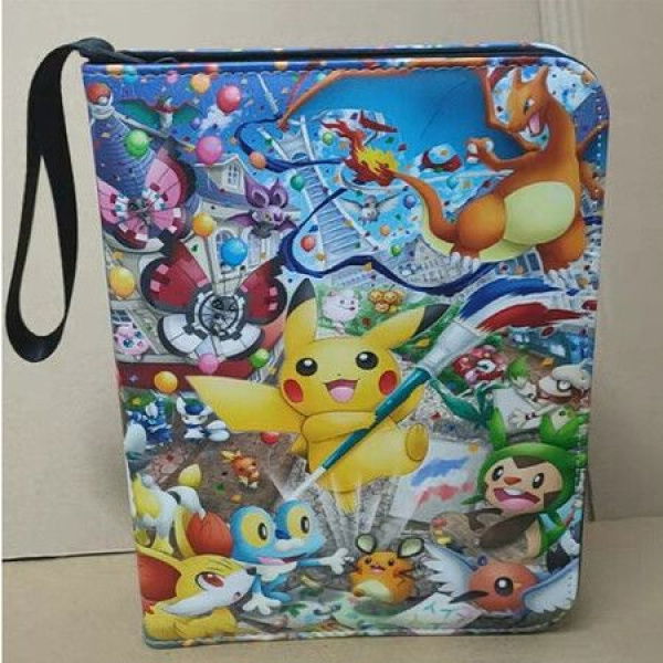 Card Binder For Cards Binder 4-Pocket 440 Pockets Trading Card Games Collection Binder With Sleeves