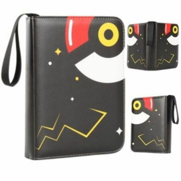 Card Binder For Cards Binder 4-Pocket 440 Pockets Trading Card Games Collection Binder With Sleeves