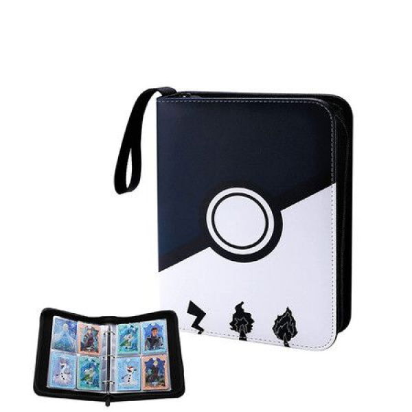 Card Binder For Cards Binder 4-Pocket 440 Pockets Trading Card Games Collection Binder With Sleeves