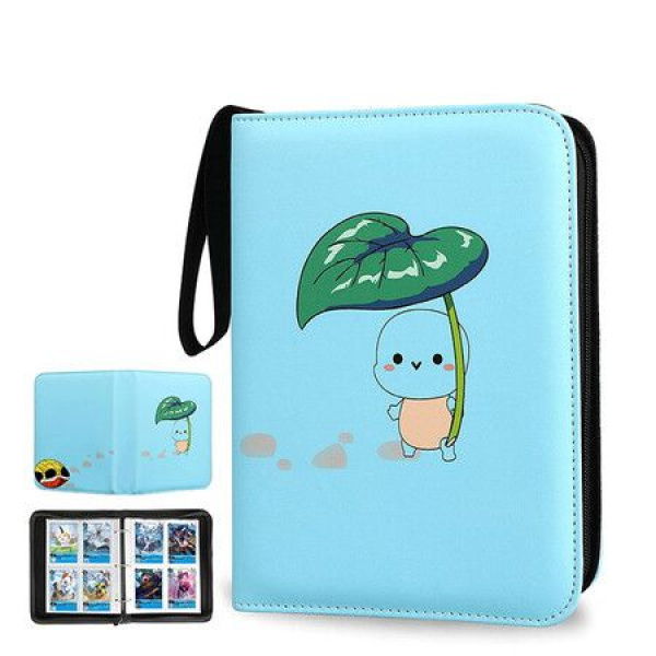 Card Binder For Cards Binder 4-Pocket 440 Pockets Trading Card Games Collection Binder With Sleeves