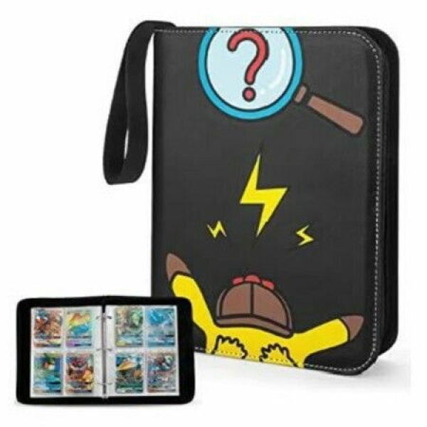 Card Binder For Cards Binder 4-Pocket 440 Pockets Trading Card Games Collection Binder With Sleeves