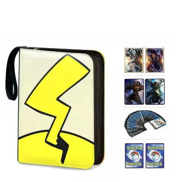 Card Binder For Cards Binder 4-Pocket 440 Pockets Trading Card Games Collection Binder With Sleeves