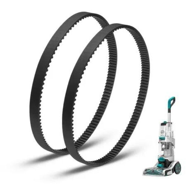 Carpet Cleaner Replacement 2Pcs Belts Hoover Smartwash Vacuum Cleaning System FH52000 FH52001 FH52002 FH52004PC FH52013 FH53000PC Accessory