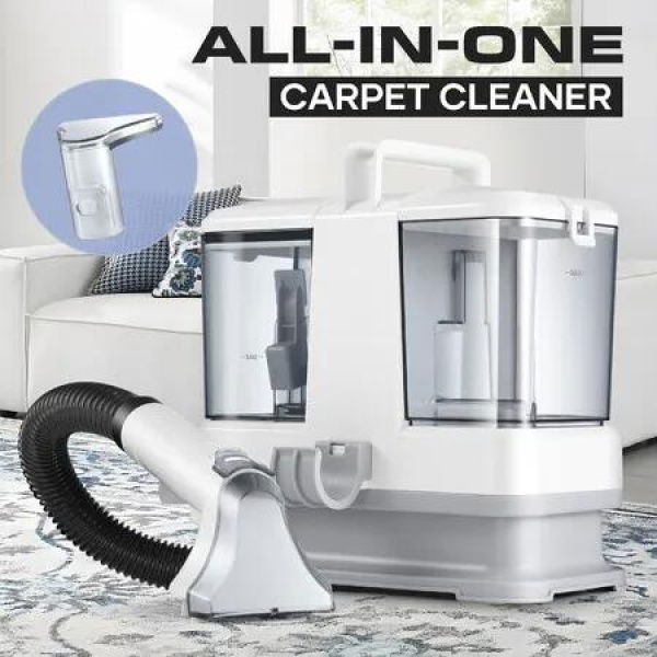 Carpet Upholstery Cleaner Sofa Spot Rug Stain Remover Mattress Car Seat Slate Fabric Lounge Deep Cleaning Machine Portable