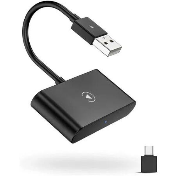 CarPlay Adapter for OEM Wired Car Carplay Adapter for iPhone Plug & Play Carplay Dongle for Cars from 2015 & iPhone iOS 10+