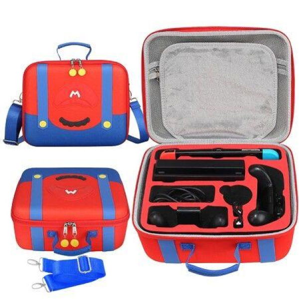 Carrying Case for Switch - Compatible with Switch OLED Portable Hard Messenger Bag-1 Pack