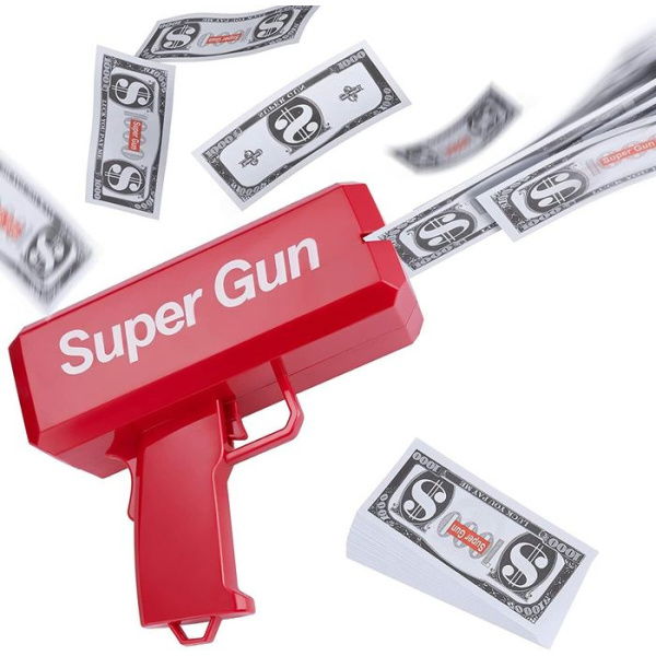 Cash Money Gun Making A Cash Rain Money Toy Gun For Your Party Or Wedding