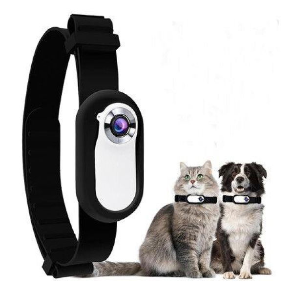 Cat Camera Collar, Dog Tracker Collar Camera, Tiny Sport Action Pet Collar Camera (SD Card is Not Included)