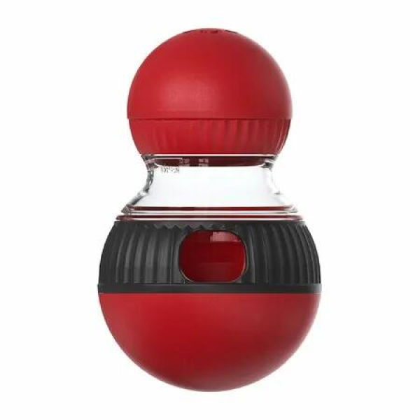 Cat Interactive Adjustable-Treat Dispensing Toys Lifelike Sandpiper Chirp Tweet Ball for Indoor Cats Kitten Puzzle Toy Food Slow Feeder Kitty Mind Game