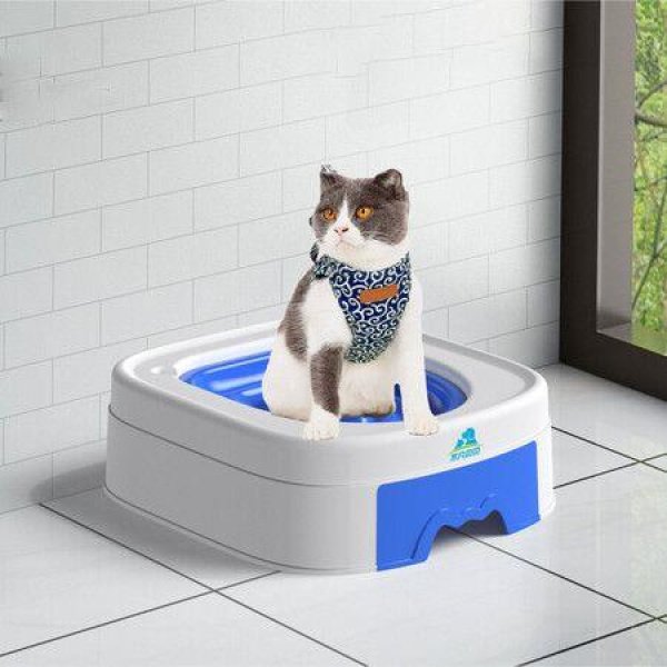 Cat Toilet Training Kit Cat Potty Toilet Litter Box Trainer