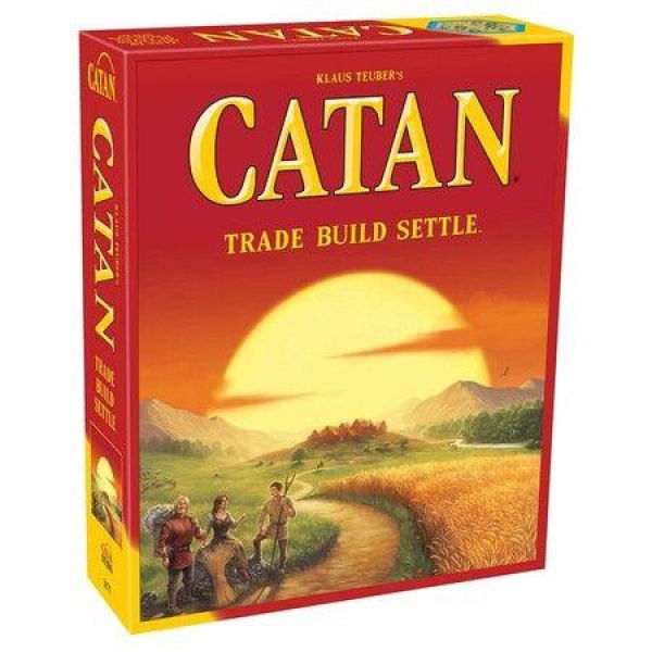 Catan (Base Game) Adventure Board Game for Adults and Family , Ages 10+ , for 3 to 4 Players , Average Playtime 60 Minutes