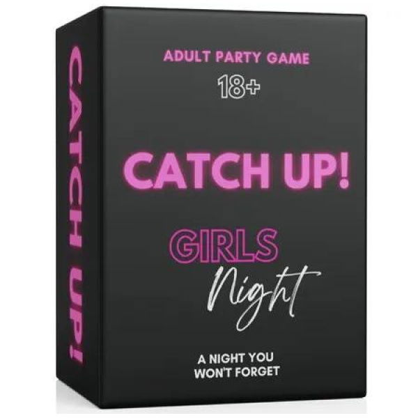 Catch Up Girls Night Party Game Spicy Thought Provoking Conversation Starters Fun Entertainment Humor Bachelorette Birthday Party